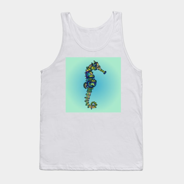 Robot Animals 38 (Style:2) Tank Top by luminousstore